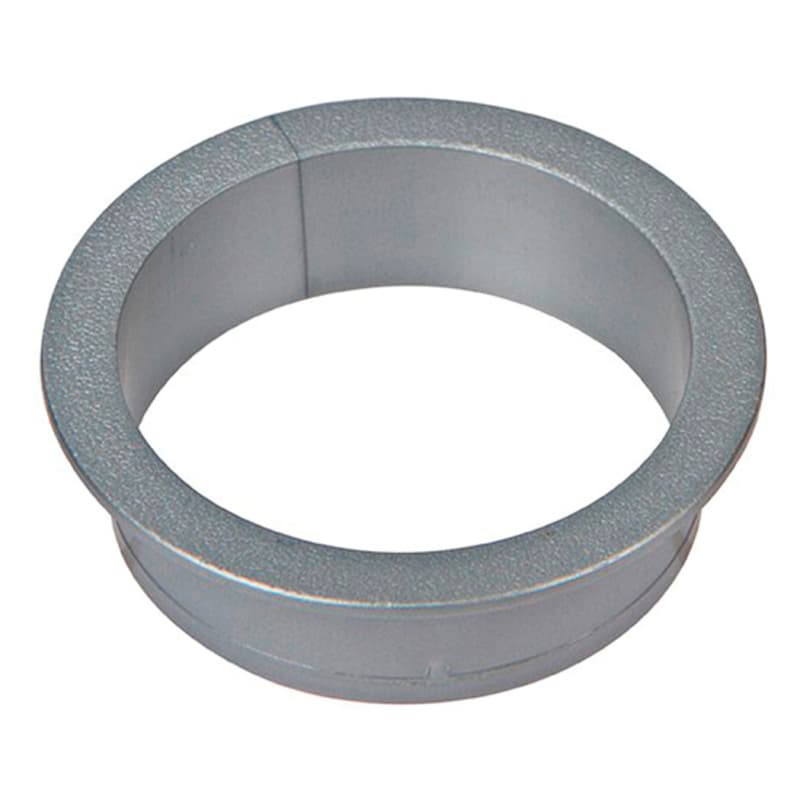 2-3/8" Grommet Sleeve for 2" Hole, Metallic Silver