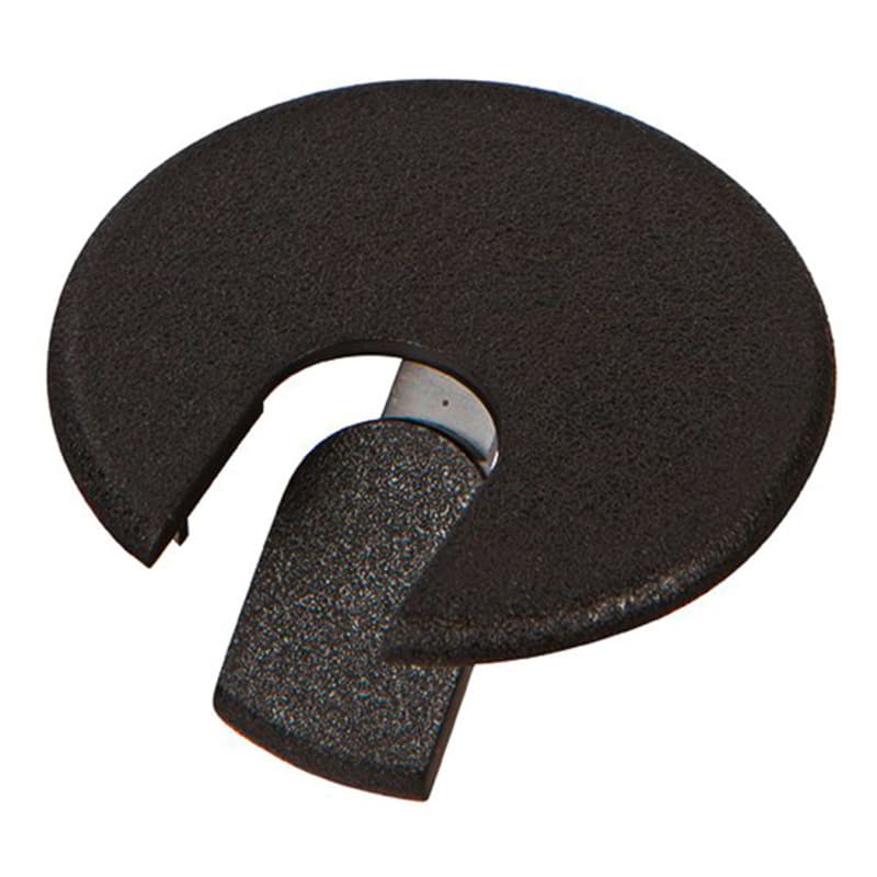 2-3/8" Grommet Cap for 1-7/8" Hole, Matte Black