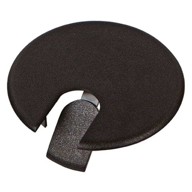 XG Flip-Top 3-1/2" Grommet Cap for 2-13/16" Hole, Matte Black