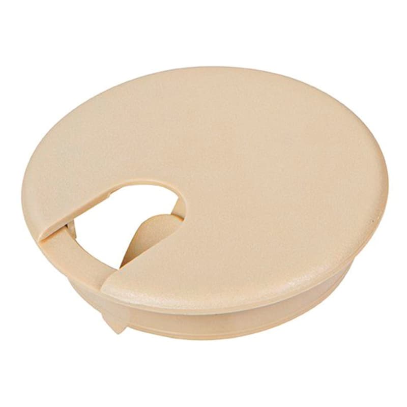 3-1/2" Grommet Cap and Liner Set for 3" Hole, Putty
