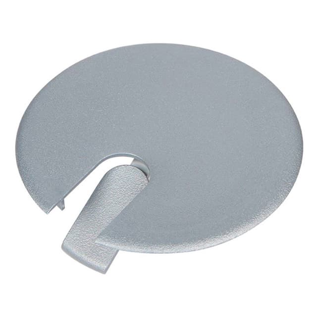 4-1/2" Grommet Cap for 3-7/8" Hole, Metallic Silver