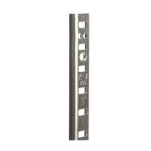96" Pro Value Heavy-Duty Pilaster Standard, Bright Zinc Finish 10/Box