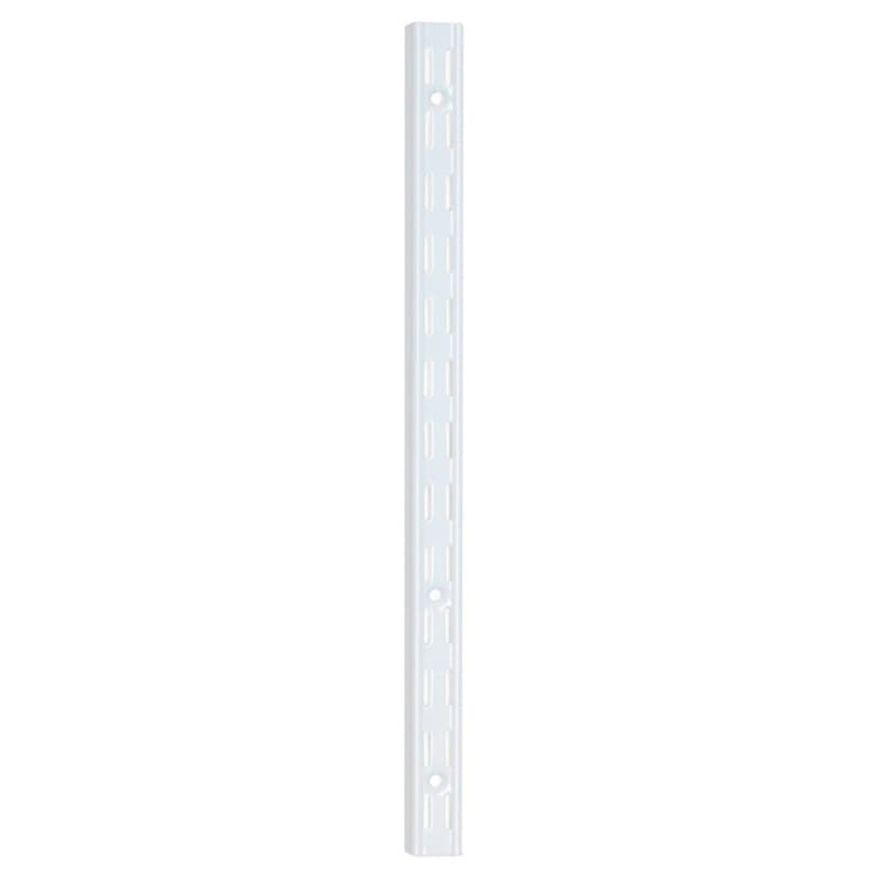 47.94" PRO Value Premier Heavy-Duty Double Slot Shelf Standard, White Finish 10/Box
