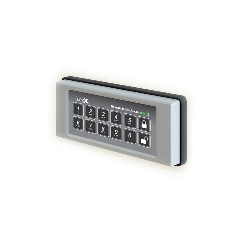 StealthLock Wall Mounting Plate, Satin Nickel