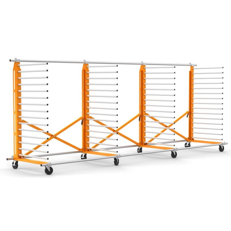 66" - 180" Pro EX Plus Heavy Duty Four Tower Drying Rack