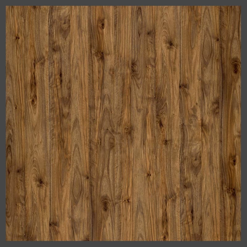 Nevamar Laminate WW9600-T Mid-Mod Walnut, Horizontal Postforming Grade ARP Finish, 48" x 96"