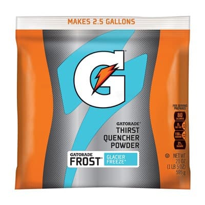Gatorade® Drink Mix Powder Pack, 2.5 Gallon, Glacier Freeze