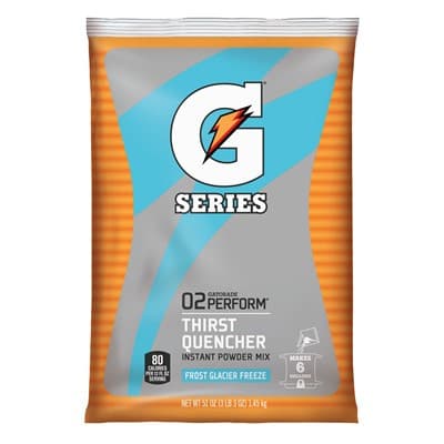 Gatorade® Drink Mix Powder Pack, 6 Gallon, Glacier Freeze