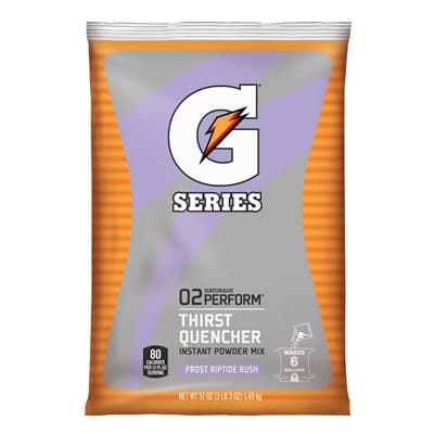 Gatorade® Drink Mix Powder Pack, 6 Gallon, Riptide Rush