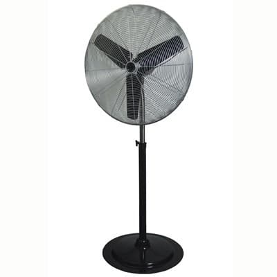 TPI 30" Commercial Pedestal Fan, 10,200/6,700 CFM