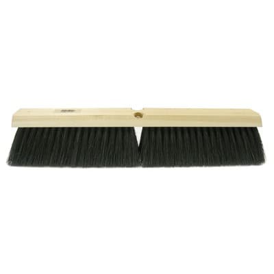 Weiler® Floor Brush for Coarse Sweeping, Black Tampico, 18