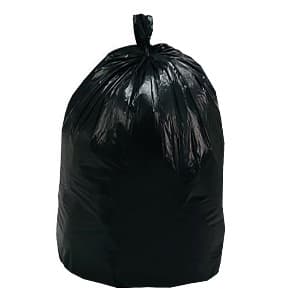 NS® 33 Gallon Low Density Can Liner, Black 250/Case