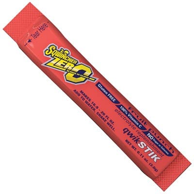 Sqwincher® Instant Drink Powder Sugar-Free, 20 oz, Fruit Punch (50 Pack)