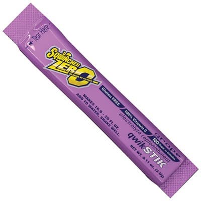 Sqwincher® Instant Drink Powder Sugar-Free, 20 oz, Grape (50 Pack)