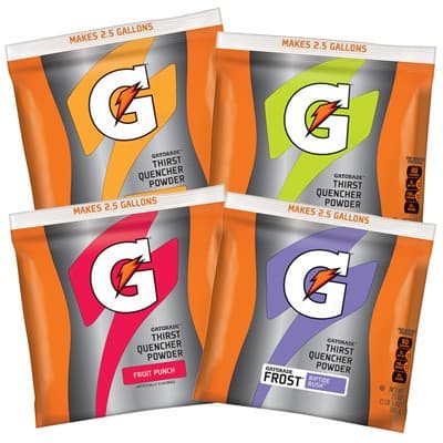 Gatorade® Instant Powder Drink Mix, 2.5 Gallon, Mulita-Pack