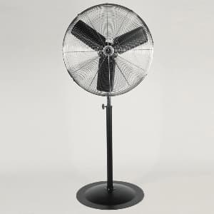 TPI 30" Commercial Pedestal Fan, 8,700/6,780 CFM