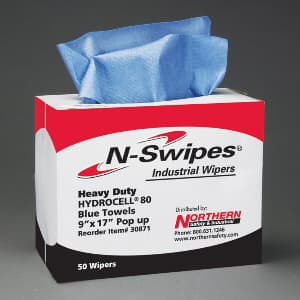 Northern Safety Industrial Wipers, Heavy Duty