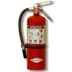 Amerex® Dry Chemical Fire Extinguisher with Wall Bracket, 10lb