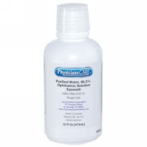 PhysiciansCARE® Sterile Eye Wash Refill Bottle, 16 oz