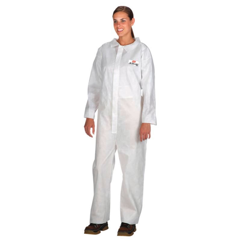 ActivGARD® Polypropylene Disposable Coverall Open with Wrist/Ankles/Collar, Extra Large