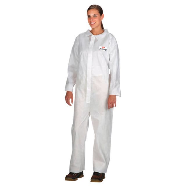 ActivGARD® Polypropylene Disposable Coverall Open with Wrist/Ankles/Collar, Extra Large