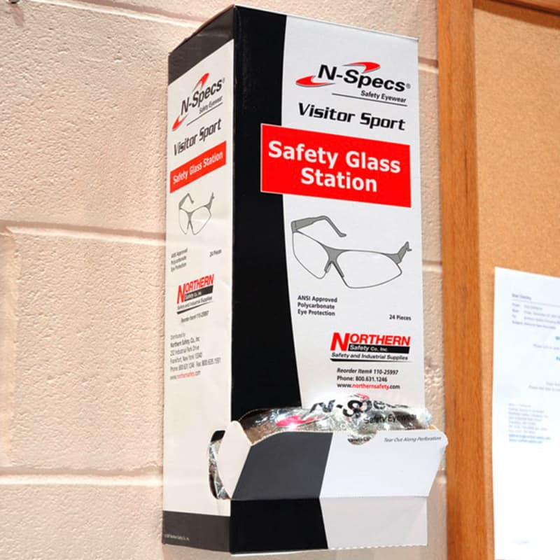 Eyewear Visitor Sport Safety Glass, Clear (24/Box)