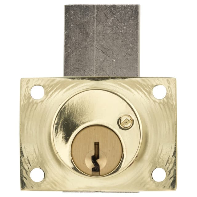 Deadbolt 800 Series, Obit, Polished Brass, Olympus Lock