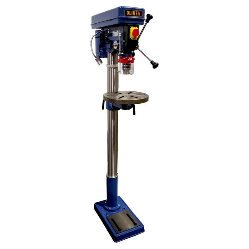 Oliver 22" 1.5HP Swing Floor Drill Press, 115V/1 Phase