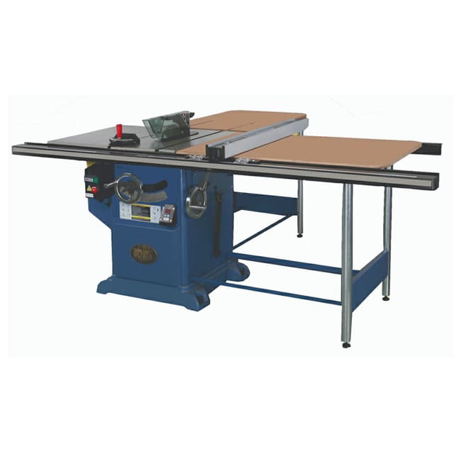 Oliver 12" Heavy Duty Professional Table Saw with Side Table/52" Rail, 7.5HP/3 Phase