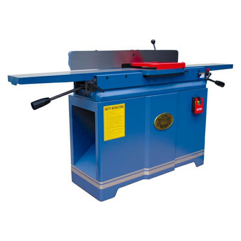 Oliver 8" Parallelogram Jointer with 4 Sided Insert Helical Cutterhead, 2HP/1 Phase