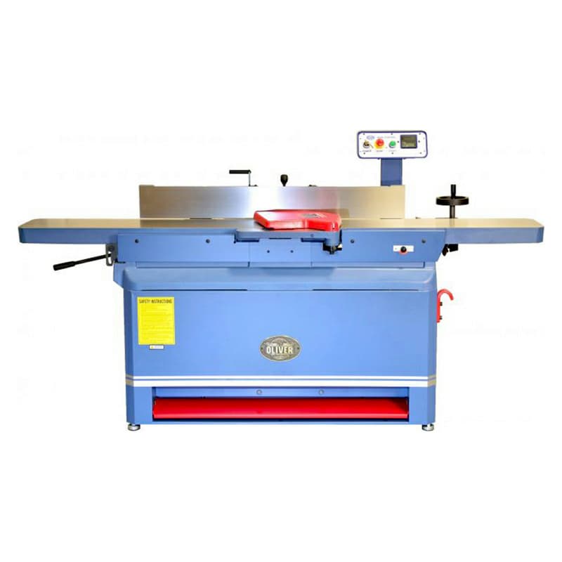 Oliver 16" Parallelogram Jointer with 4-Side Helical Cutterhead/Baldor Motor, 5HP/1 Phase