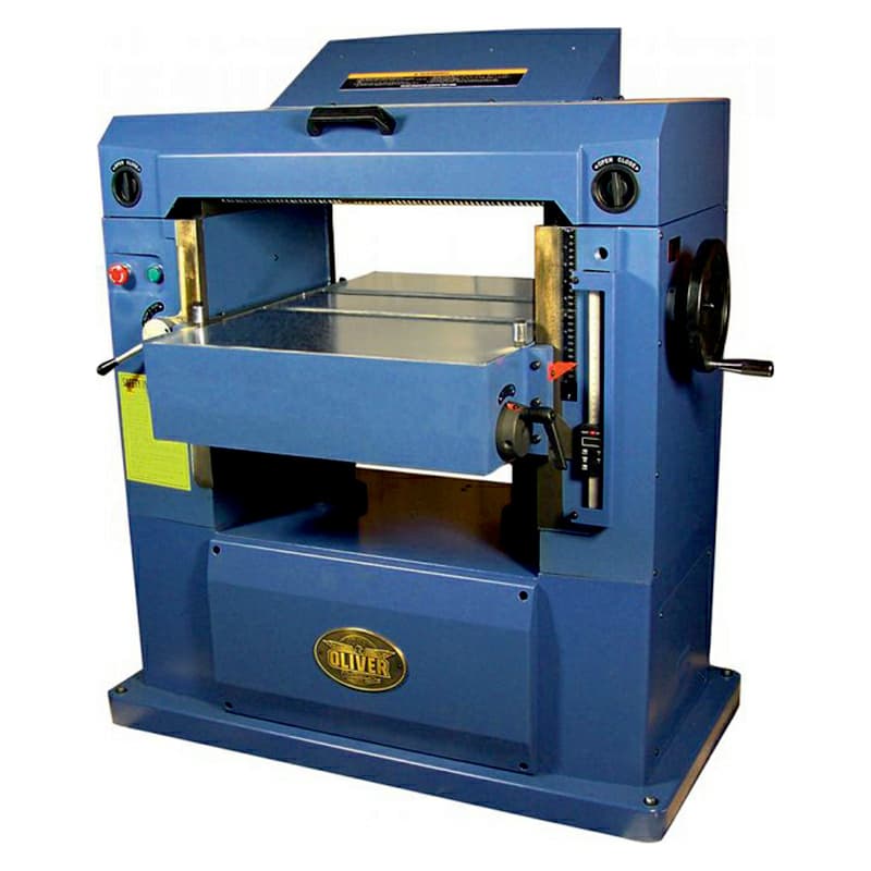 Oliver 22" Planer with 4 Knife HSS Straight Cutterhead, 10HP/3 Phase