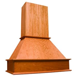 48" Straight Range Hood with Sirius Professional Style Ventilation, Maple