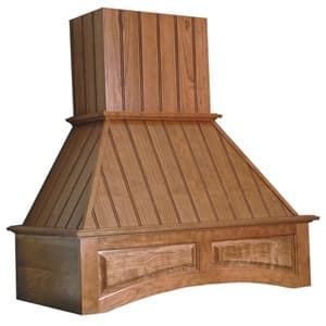 48" Straight Range Hood with SUT90870M Sirius Compactible Liner, Red Oak