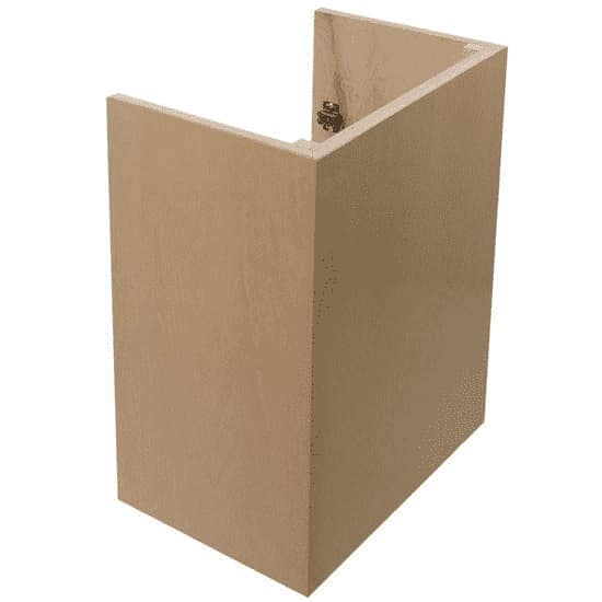 36" Wall Mount Chimney for 31-1/2" Height Signature Series Range Hood Covers, Maple