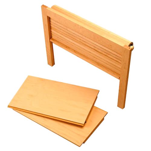 24" Wood Veneer Straight Appliance Garage, Maple