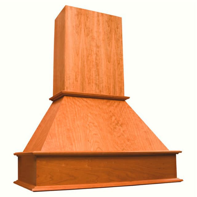 Signature Straight 42" Wide Wood Range Hood, Broan Compatible Liner, Omega National