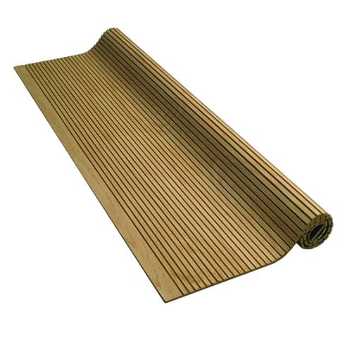 47-1/2" Veneer Tambour Door, 1/2" Flat Slat, Alder