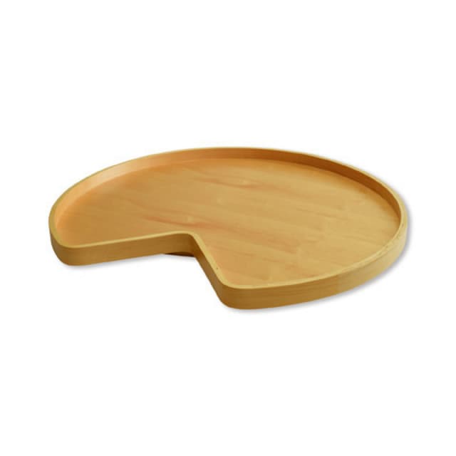 32" Kidney Detent Super Susan Shelf with 12" Bearing, Maple (23/Box)