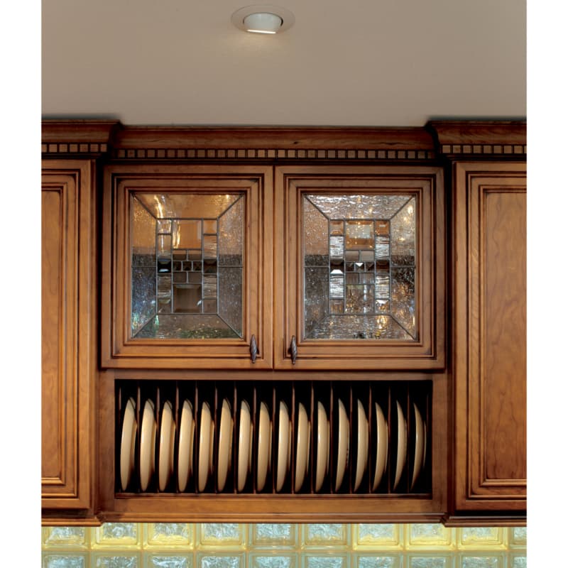 30" Ready-To-Assemble Plate Display Rack, Maple (4/Box)