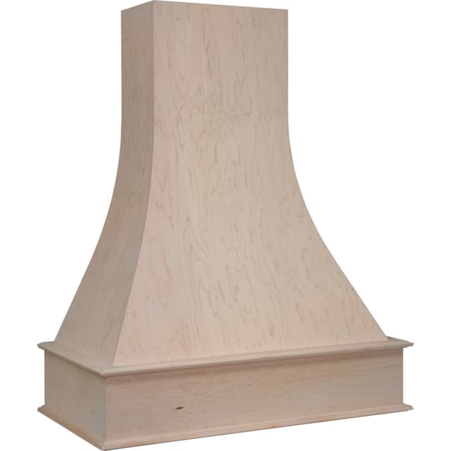 Artisan Wood 36" Wide Range Hood, Sirius Compatible Liner, Omega National