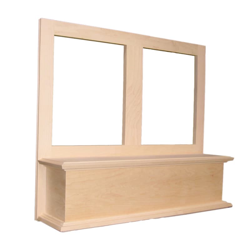 30" Straight Range Hood with Broan Compatible Liner, Maple