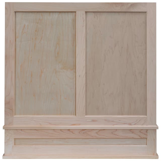Estate Canopy 42" Wide Wood Range Hood, Broan Compatible Liner, Omega National