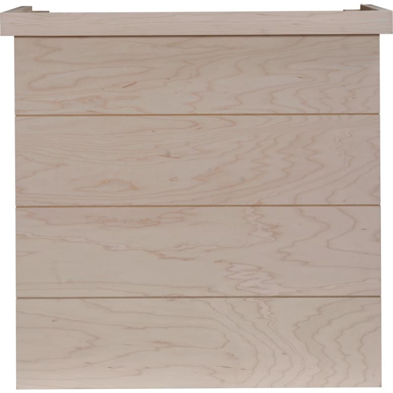 30" Farmhouse Tapered Hood Chimney, Paint Grade