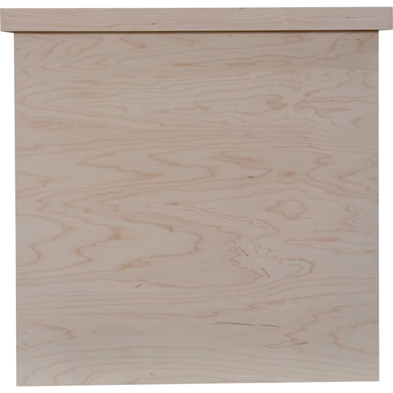 30" Modern Tapered Hood Chimney, Cherry