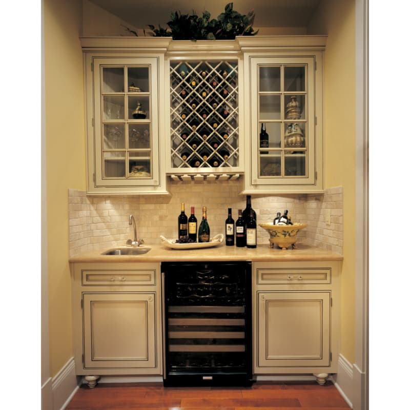 8" 4-Slot Stemware Rack, Alder