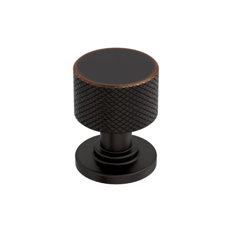 1" Balata Cabinet Knob, Oil-Rubbed Bronze
