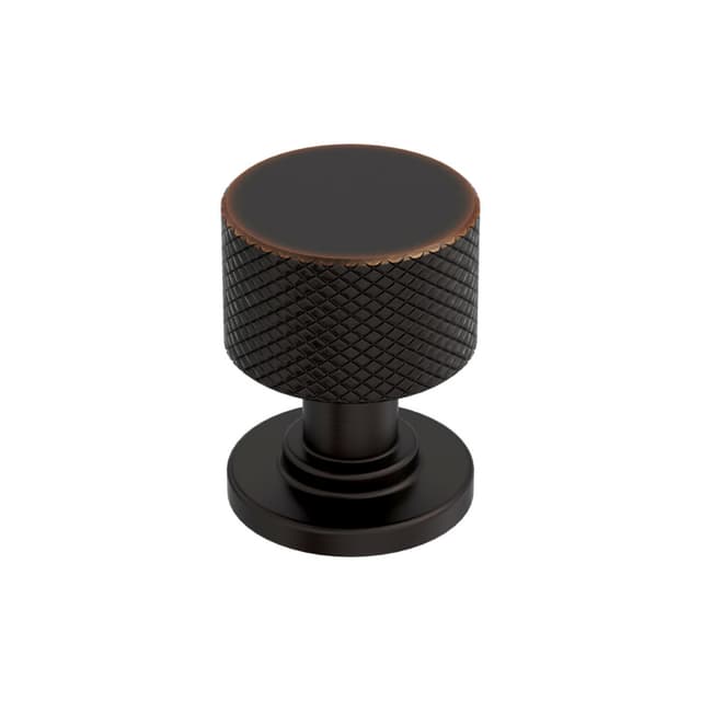 1" Balata Cabinet Knob, Oil-Rubbed Bronze