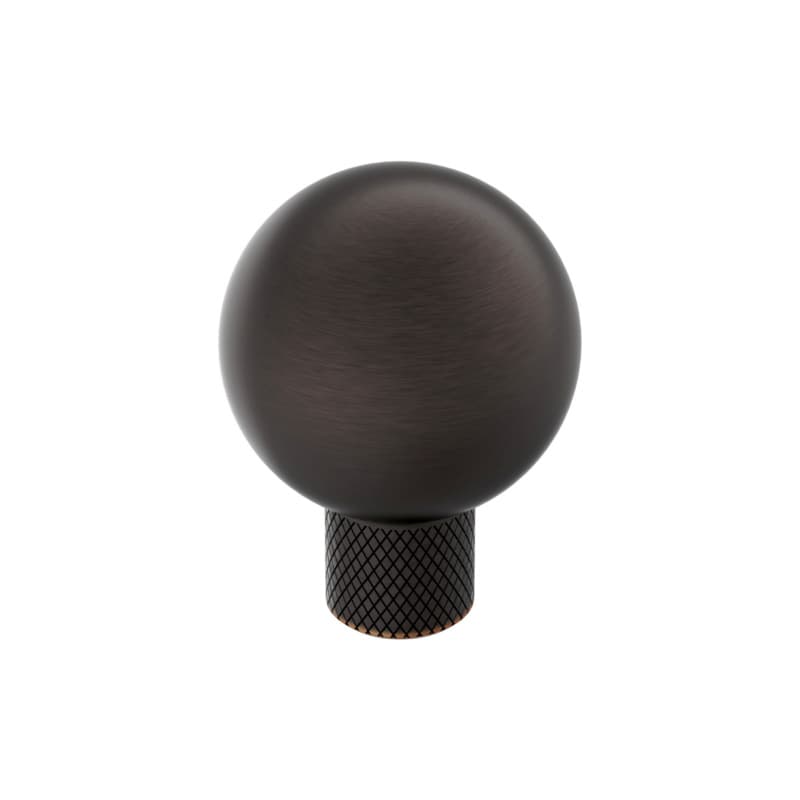1-1/8" Collet Cabinet Knob, Oil-Rubbed Bronze