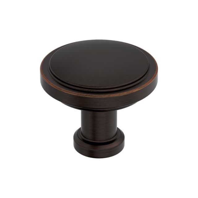 1-1/4" Faircrest Cabinet Knob, Oil-Rubbed Bronze